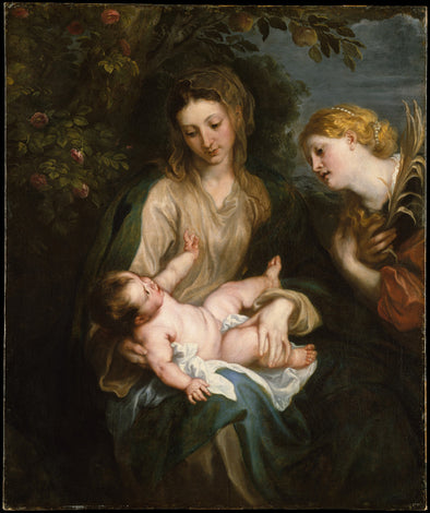Sir Anthony van Dyck - Virgin and Child with Saint Catherine of Alexandria