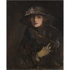 Sir John Lavery - A Lady in Brown