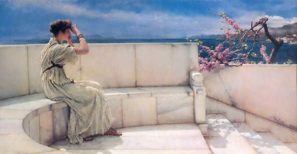 Sir Lawrence Alma-Tadema - Expectations Hope Springs Eternal