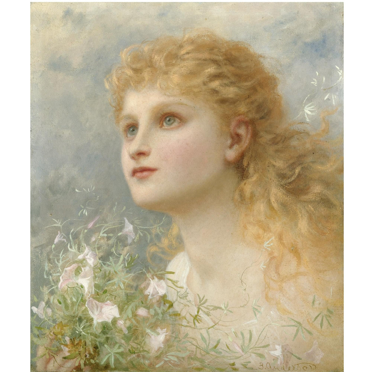 Sophie Anderson - Heavenwards-Reproduction-Get Custom Art