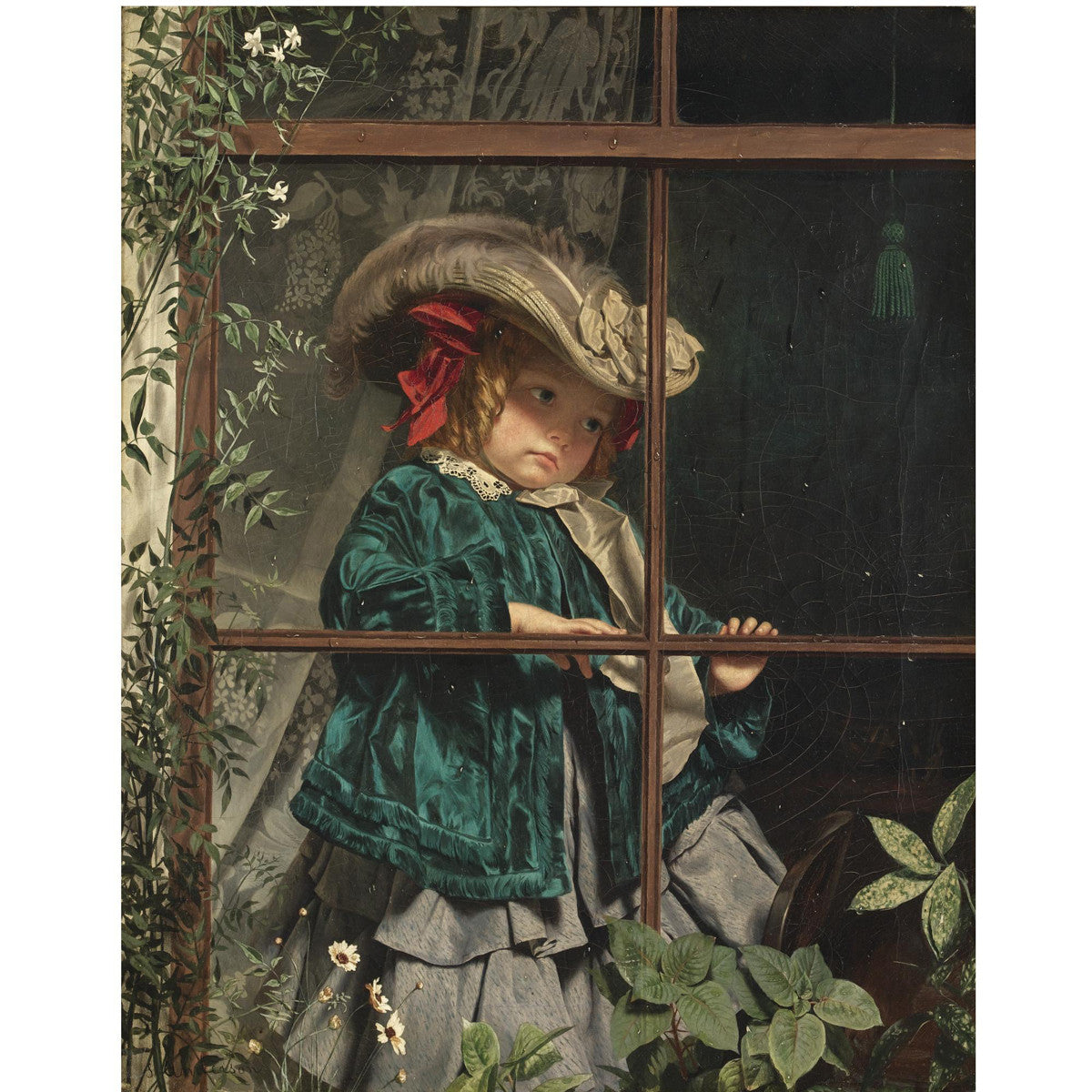 Sophie Anderson - No Walk Today-Reproduction-Get Custom Art