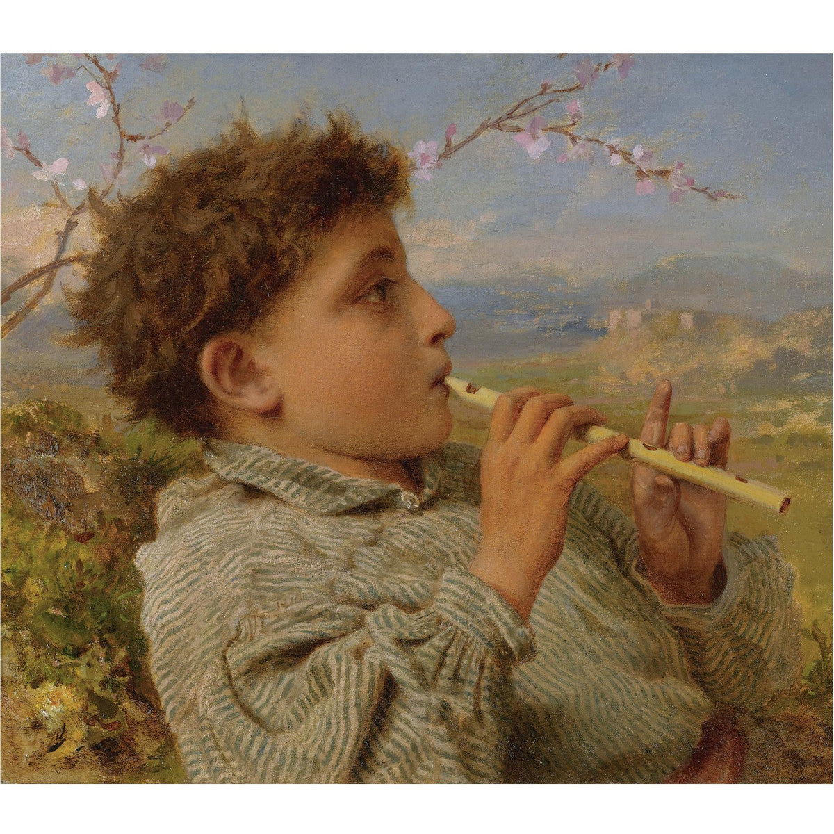 Sophie Anderson - Shepherd's Pipes-Reproduction-Get Custom Art