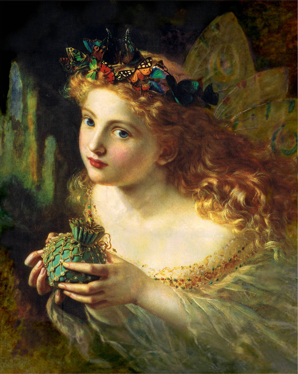 Sophie Anderson - Take the Fair Face of Woman-Reproduction-Get Custom Art