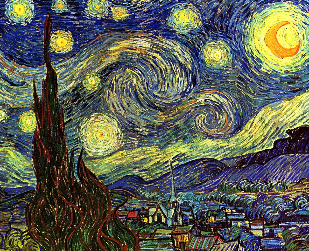 Vincent van Gogh - Starry Night