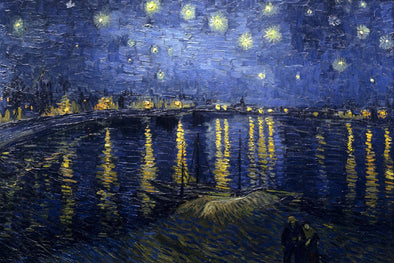 Vincent van Gogh - Night over the Rhone
