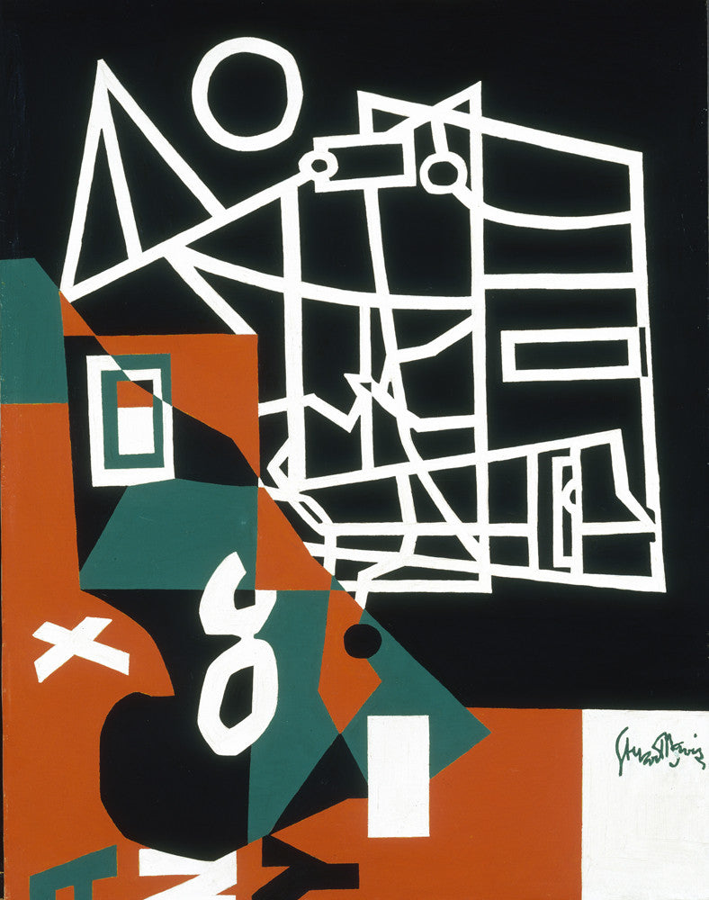 Stuart Davis - Memo-Reproduction-Get Custom Art