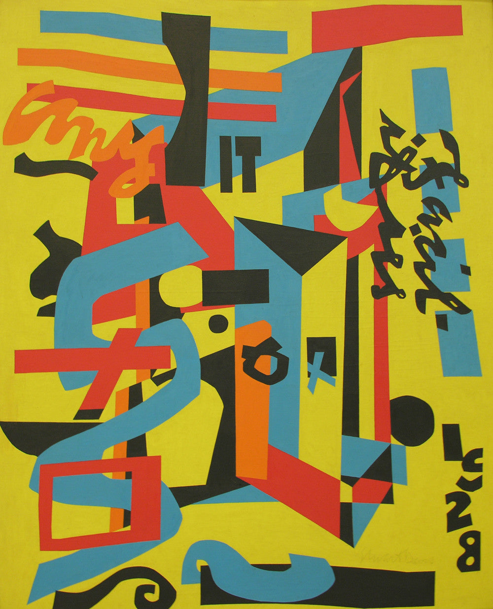 Stuart Davis - Something on the Eight Bal-Reproduction-Get Custom Art