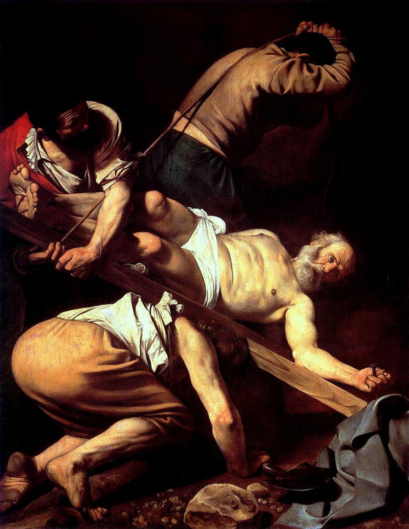 Caravaggio - The Crucifixion of Saint Peter