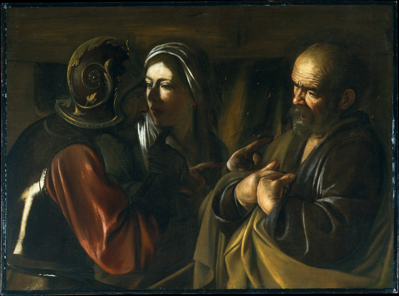 Caravaggio - The Denial of Saint Peter