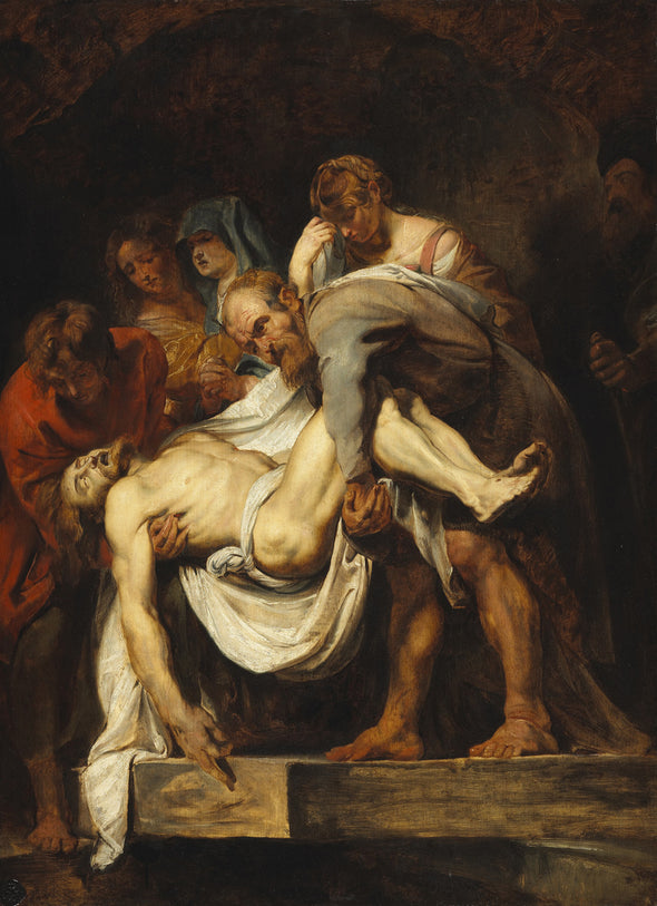 Caravaggio - The Entombment of Christ