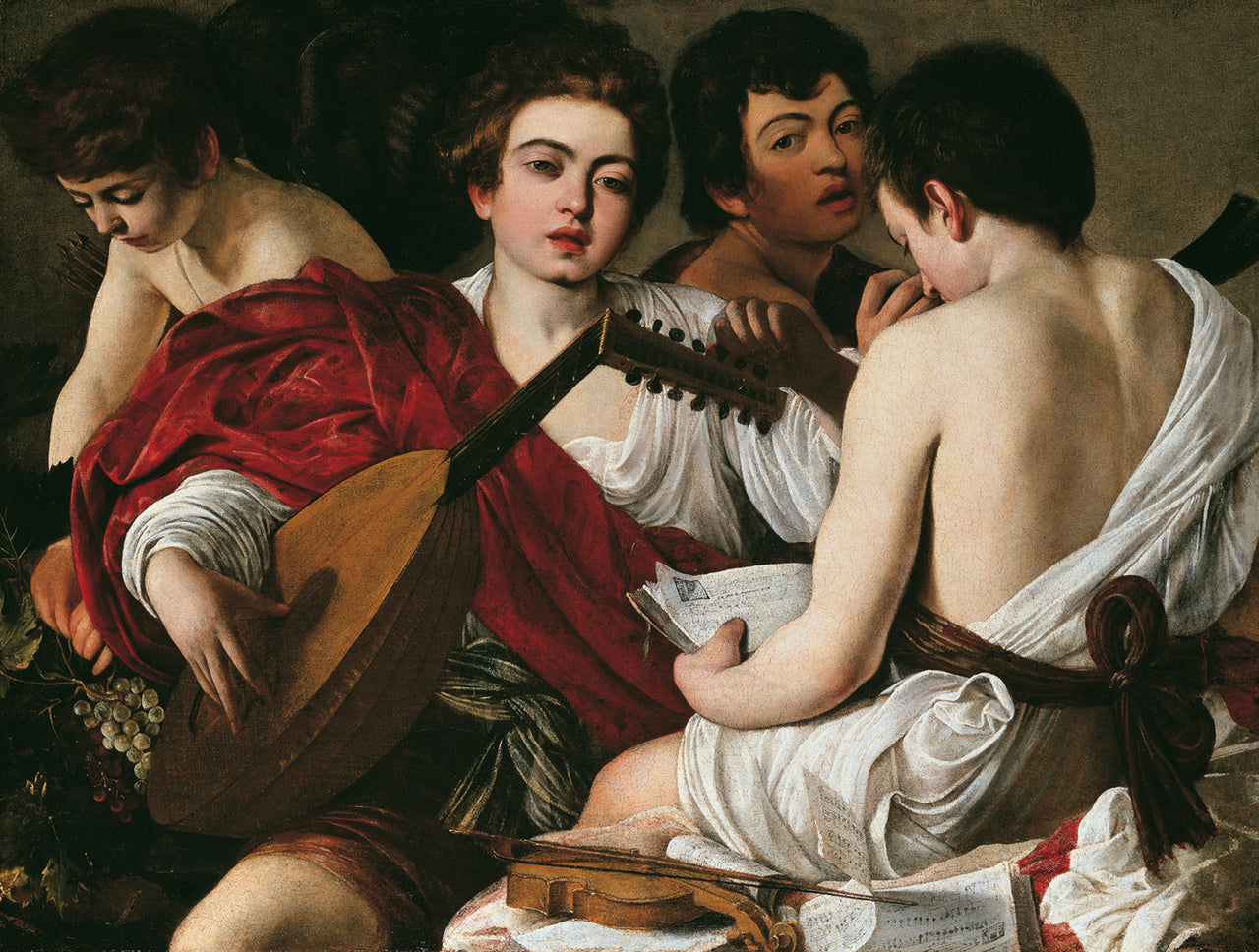 Caravaggio - The Musicians