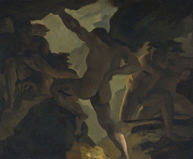 Théodore Géricault - Episode De La Guerre Des Titans