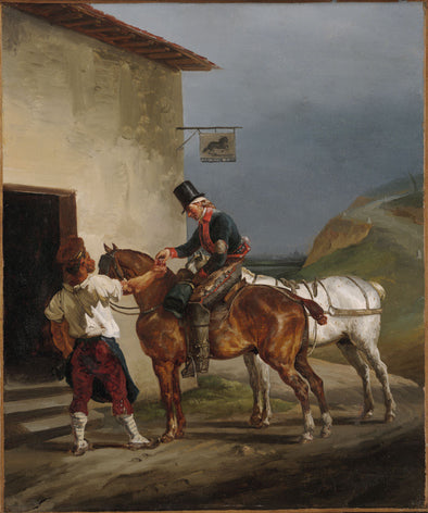 Théodore Géricault - The White Horse Tavern