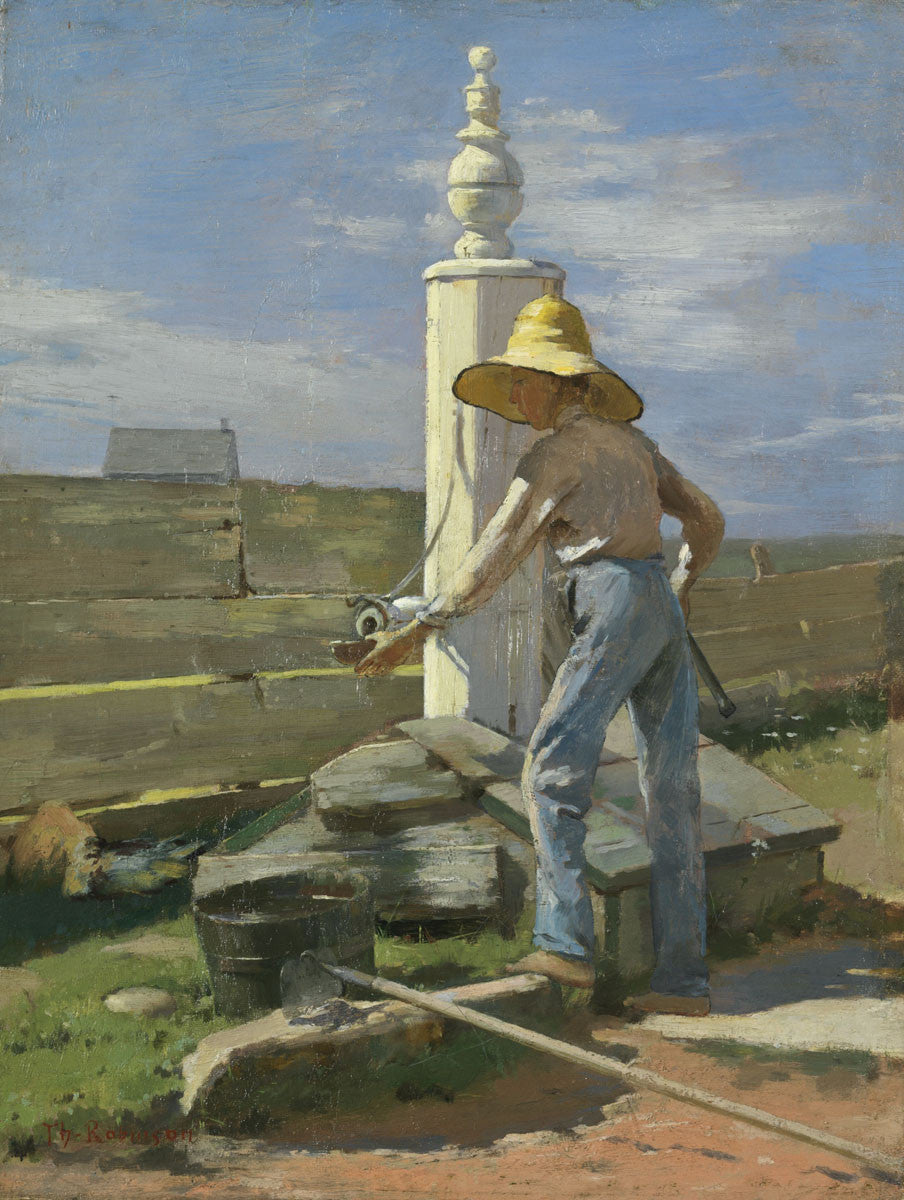 Theodore Robinson - Nantucket Pump