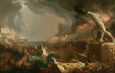 Thomas Cole - Course Of Empire Destruction
