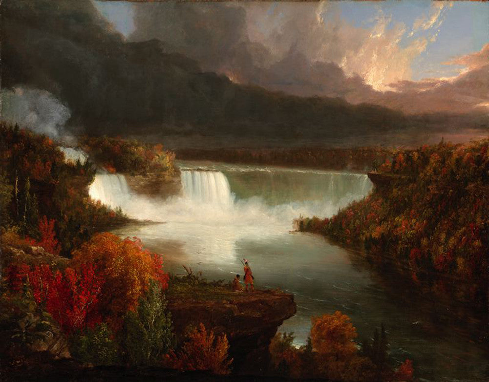 Thomas Cole - Distant View of Niagara Falls