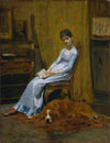 Thomas Eakins - The Artist's Wife and His Setter Dog
