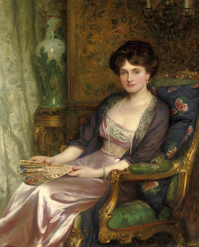 Thomas Francis Dicksee - Female portrait