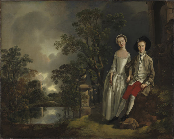 Thomas Gainsborough - Heneage Lloyd and his sister Lucy