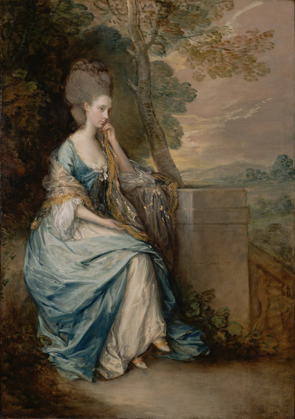 Thomas Gainsborough - Portrait of Anne, Countess of Chesterfield