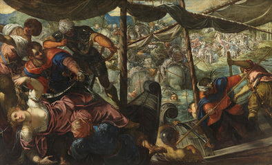 Tintoretto - Abduction of helen