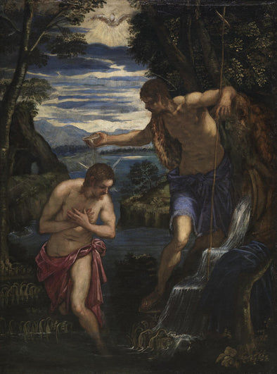 Tintoretto - Baptism of Christ