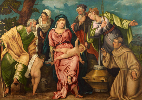 Tintoretto - Sacra Conversazione Molin