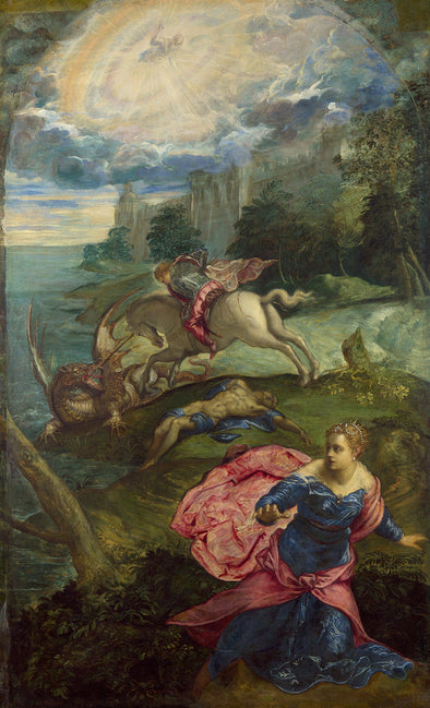Tintoretto - Saint George and the Dragon