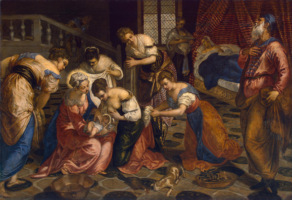 Tintoretto - The Birth of John the Baptist