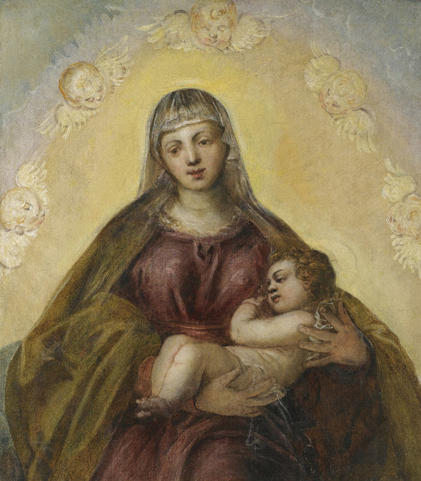 Tintoretto - The Madonna and Child