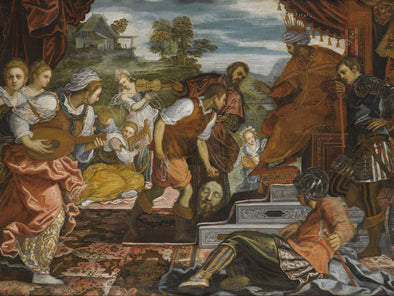 Tintoretto - The Triumph of David