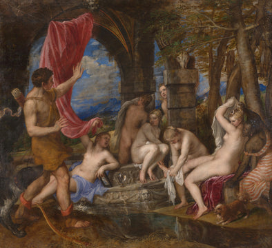 Titian - Diana and Actaeon