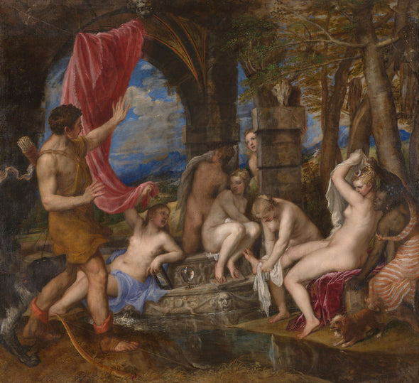 Titian - Diana and Actaeon