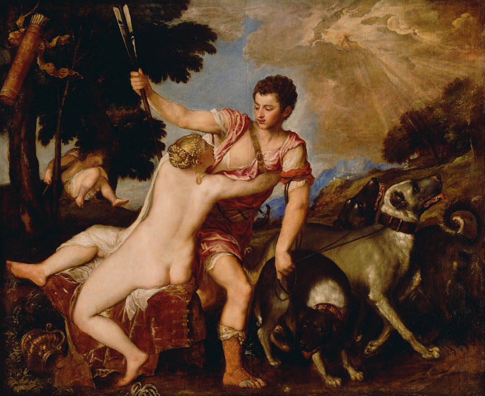 Titian - Venus and Adonis