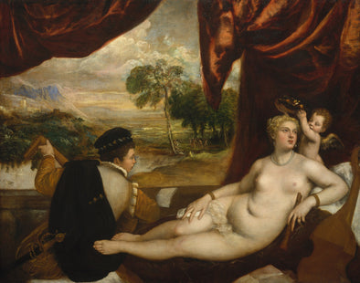 Titian - Venus and the Lute Player