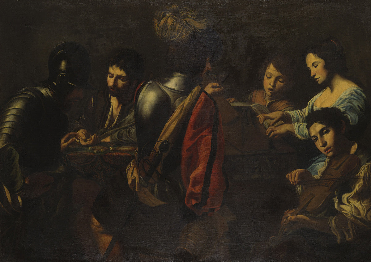 Valentin de Boulogne - Concert In An Interior