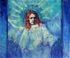Vincent van Gogh - Half Figure of an Angel after Rembrandt
