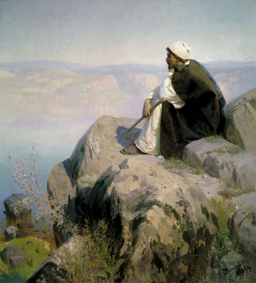 Vasily Polenov - Christ Overlooking Jerusalem