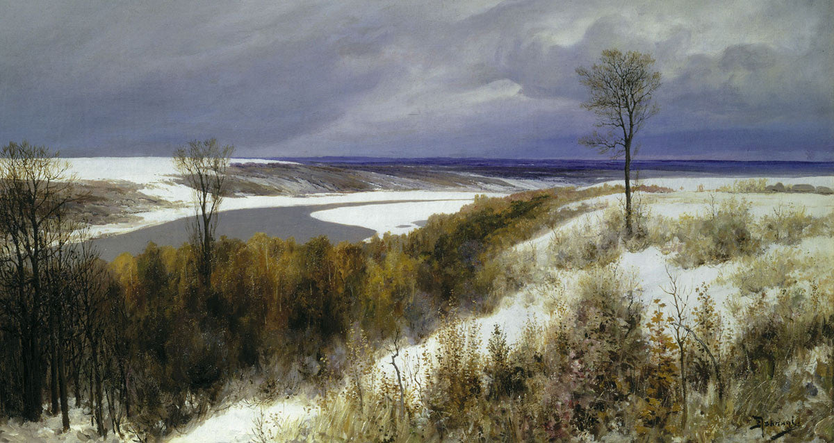 Vasily Polenov - Early Snow