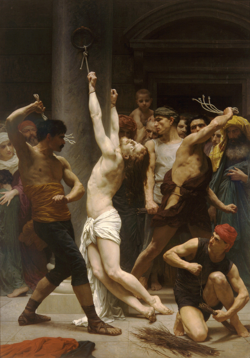 William-Adolphe Bouguereau - Flagellation of Our Lord Jesus Christ