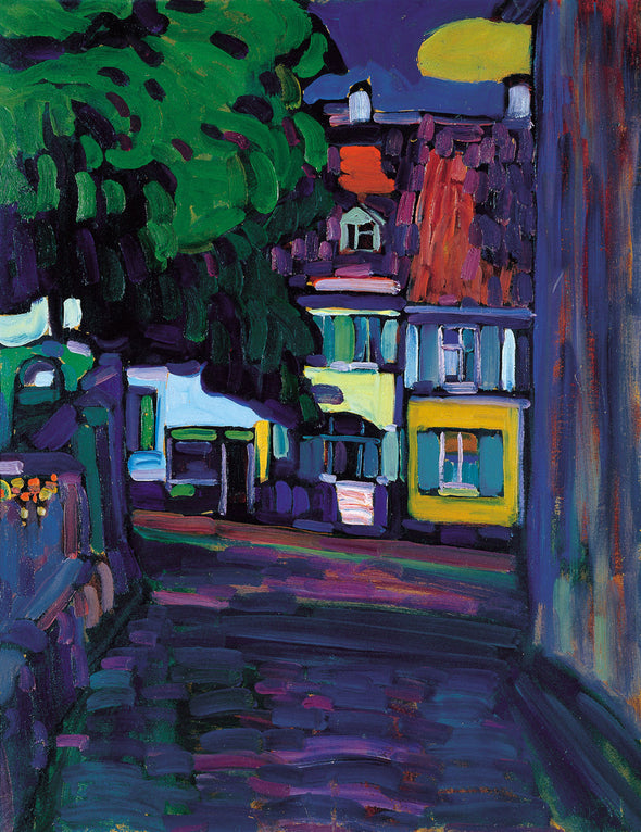 Wassily Kandinsky - Murnau, Houses in the Obermarkt