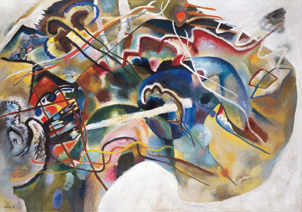 Wassily Kandinsky - Sketch for Painting with White Border