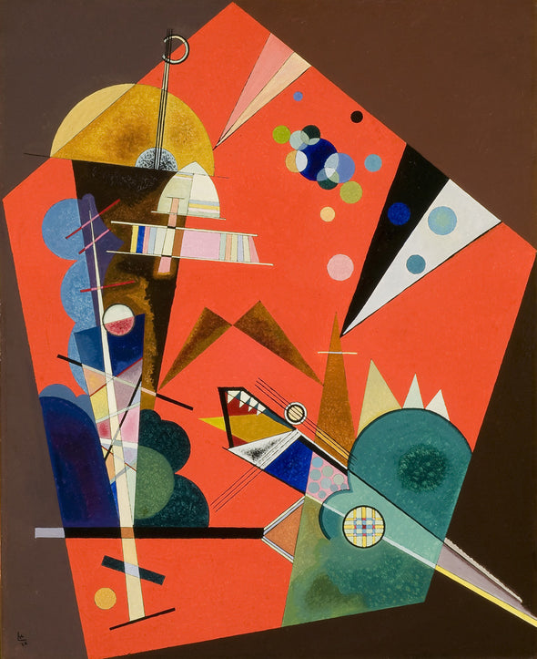 Wassily Kandinsky - Tension in Red