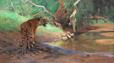 Wilhelm Kuhnert - Tiger in the Jungle