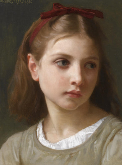 William-Adolphe Bouguereau - A Little Girl
