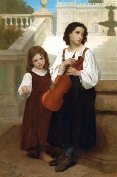 William-Adolphe Bouguereau - Far From Home