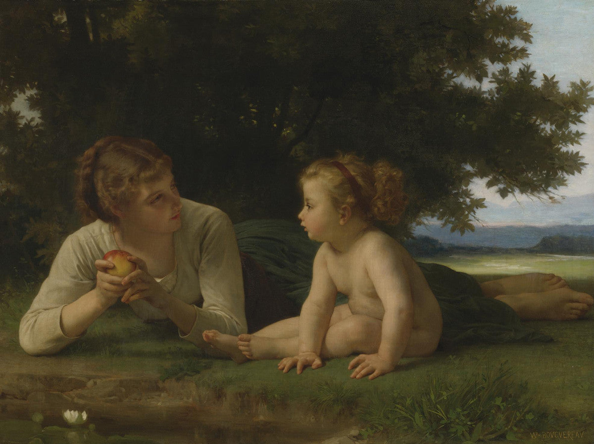 William-Adolphe Bouguereau - La Tentation