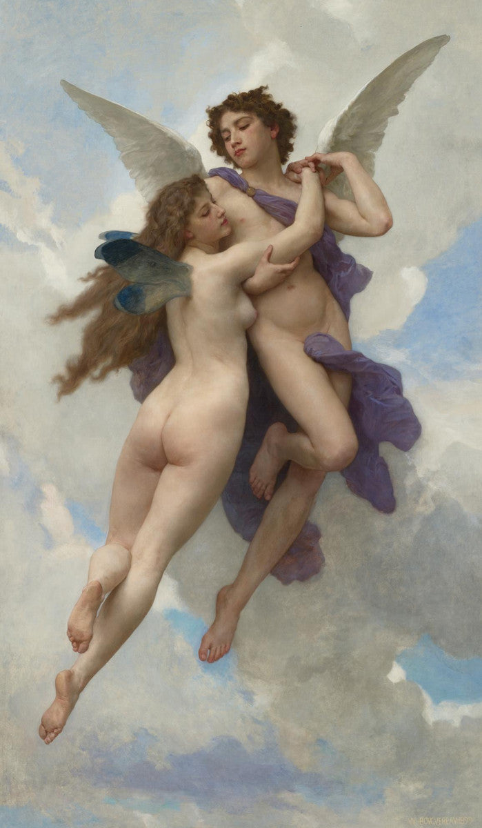 William-Adolphe Bouguereau - L'amour Et Psyché