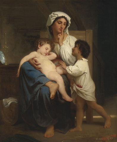 William-Adolphe Bouguereau - Sleep