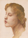 William-Adolphe Bouguereau - Study of a Woman's Head